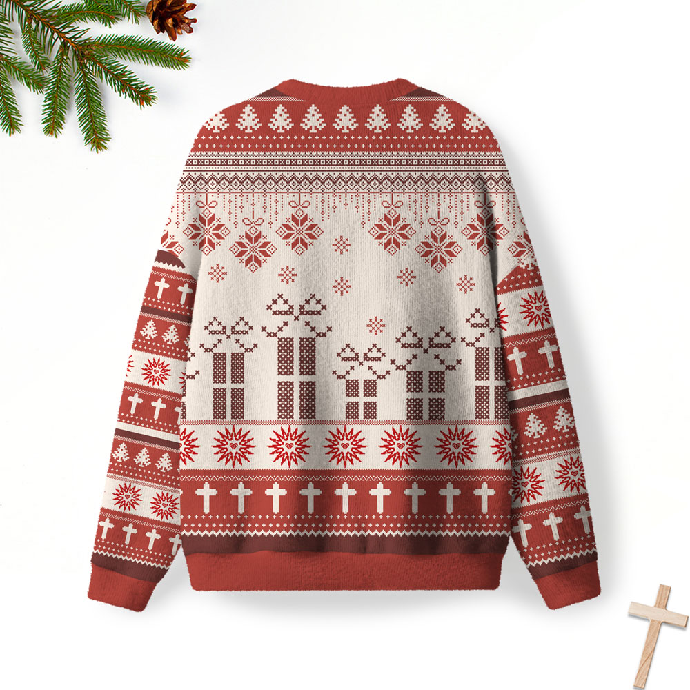 Got Christ Furry Christian Lightweight Sweater