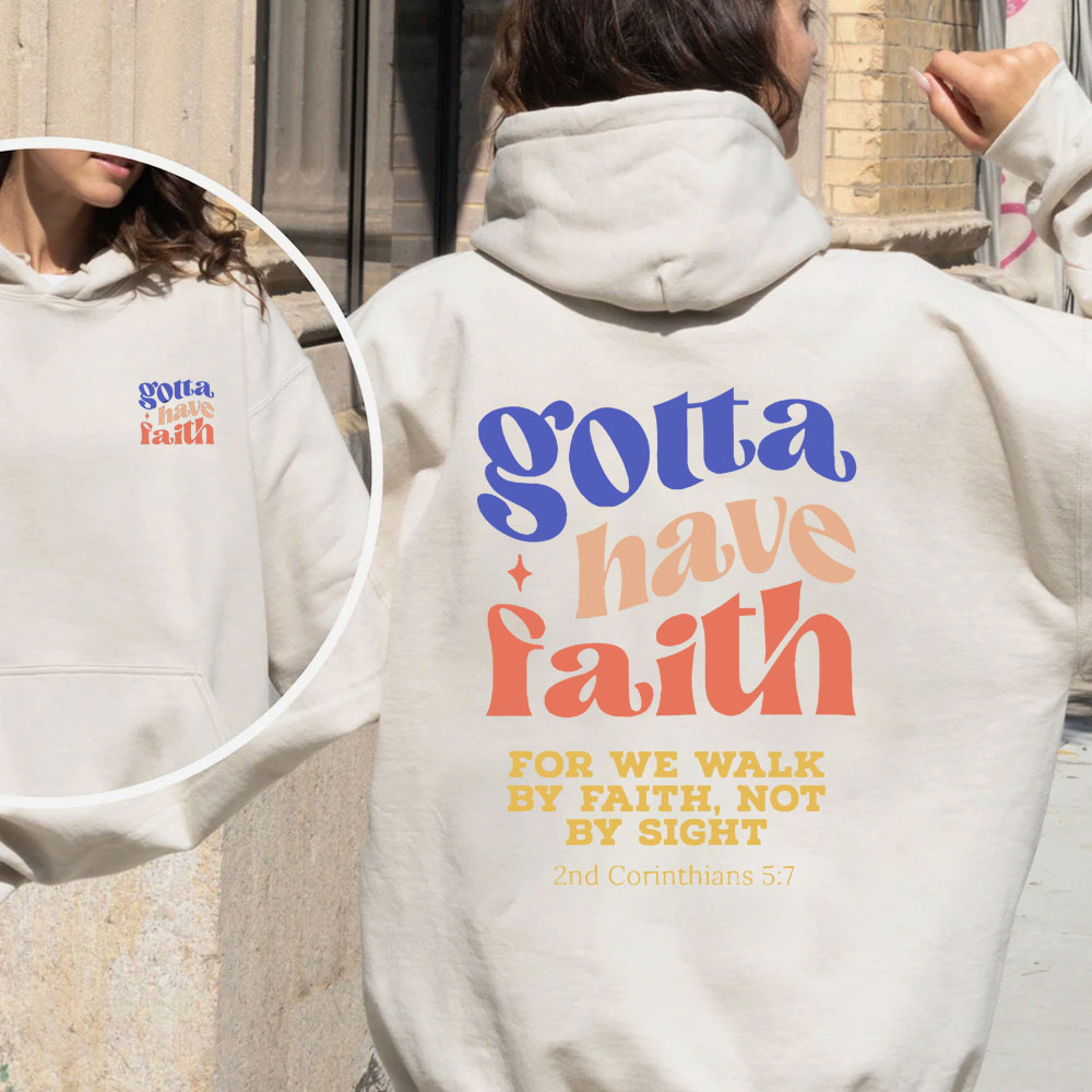 Gotta Have Faith Christian Fleece Hoodie Set