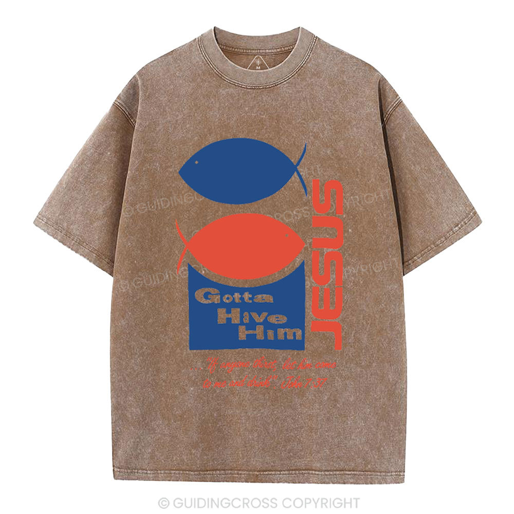 New-Sample Christian Washed T-Shirt Sale - GuidingCross