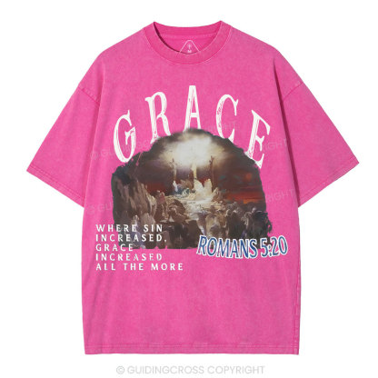Grace Christian Washed T-Shirt