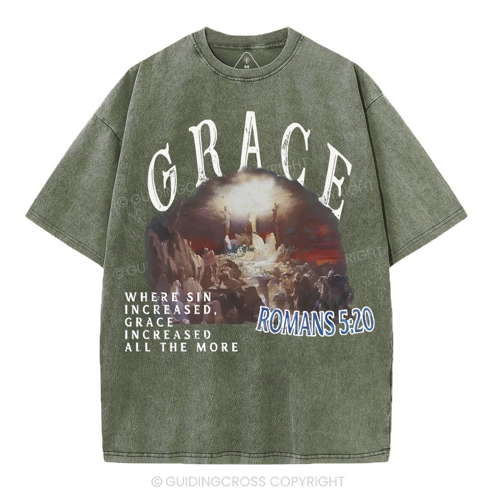Grace Christian Washed T-Shirt