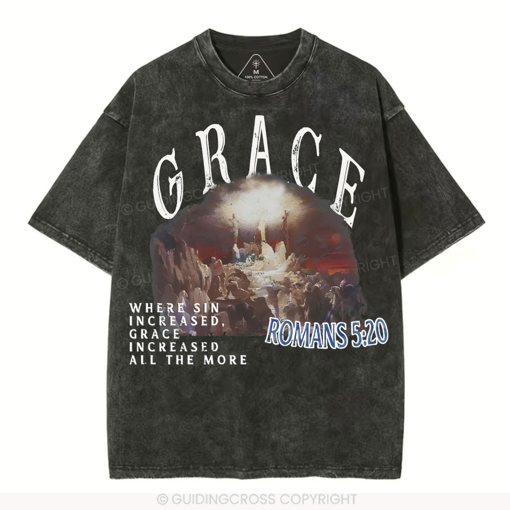 Sample Washed T-Shirt Sale - GuidingCross