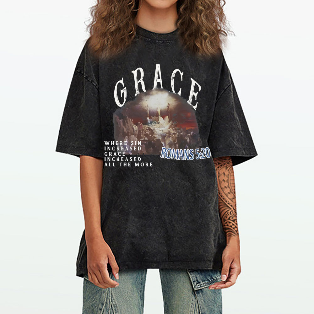 Grace Christian Washed T-Shirt