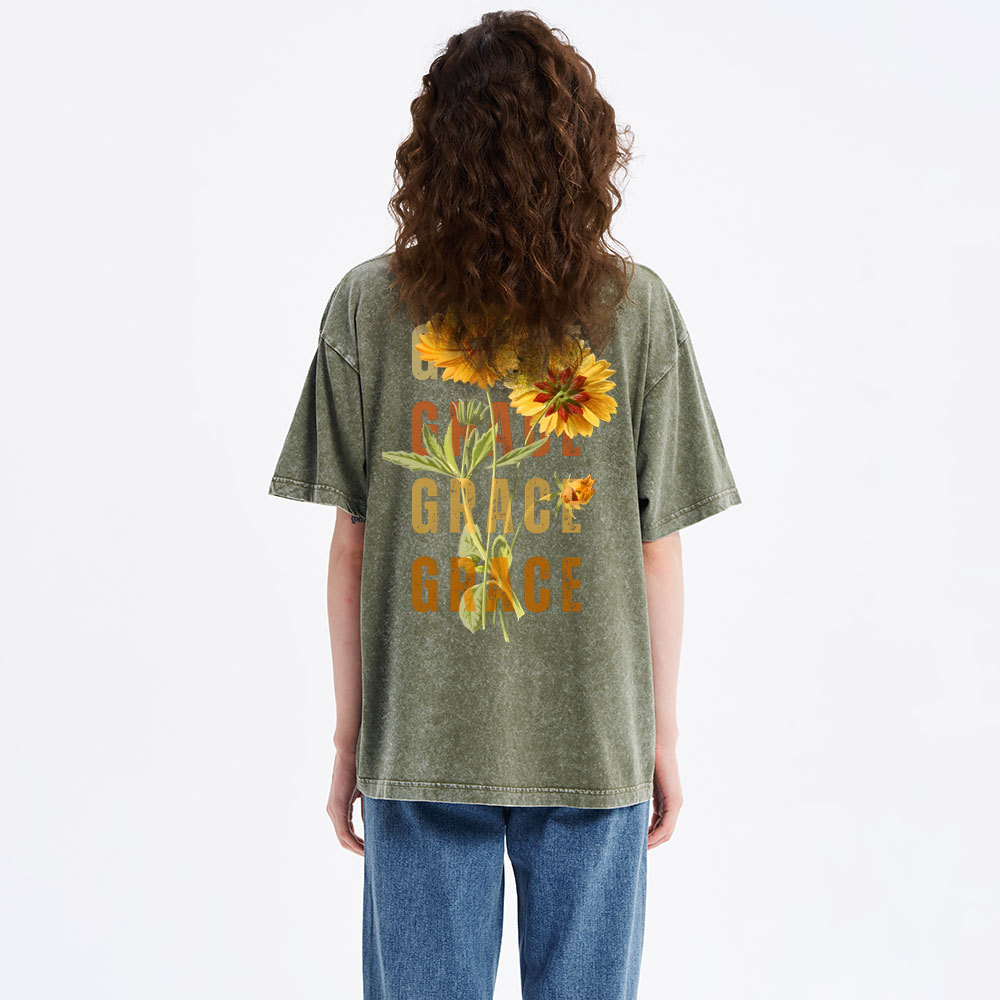 Grace Christian washed T-Shirt