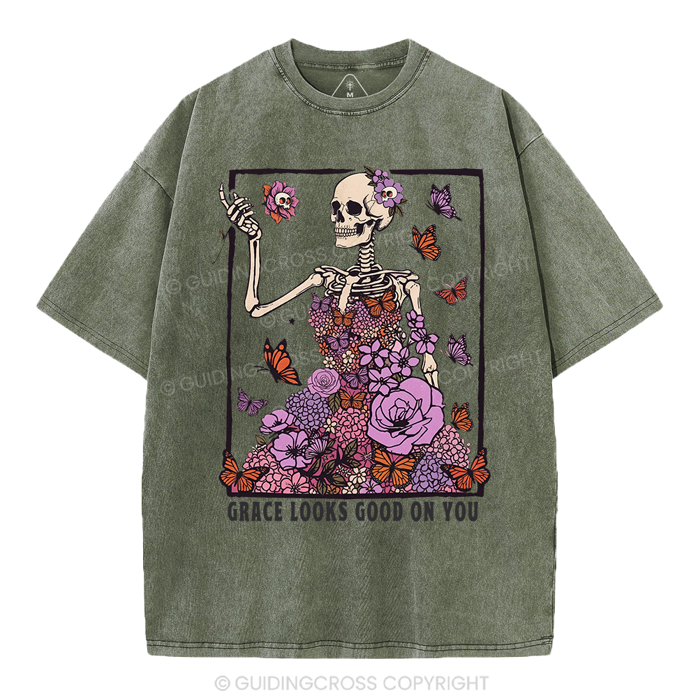 New-Sample Christian Washed T-Shirt Sale - GuidingCross