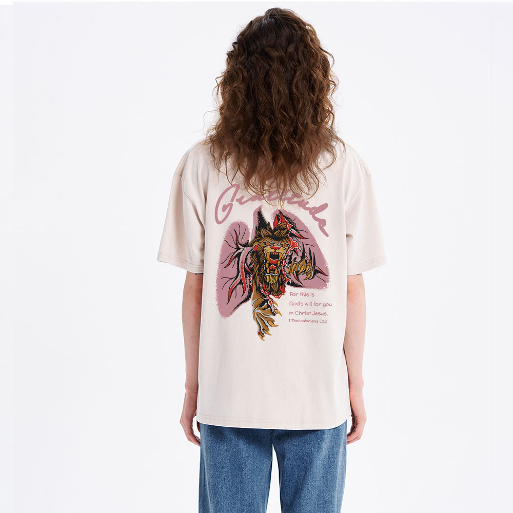 Gratitude Brandon Lake Christian Washed T-Shirt