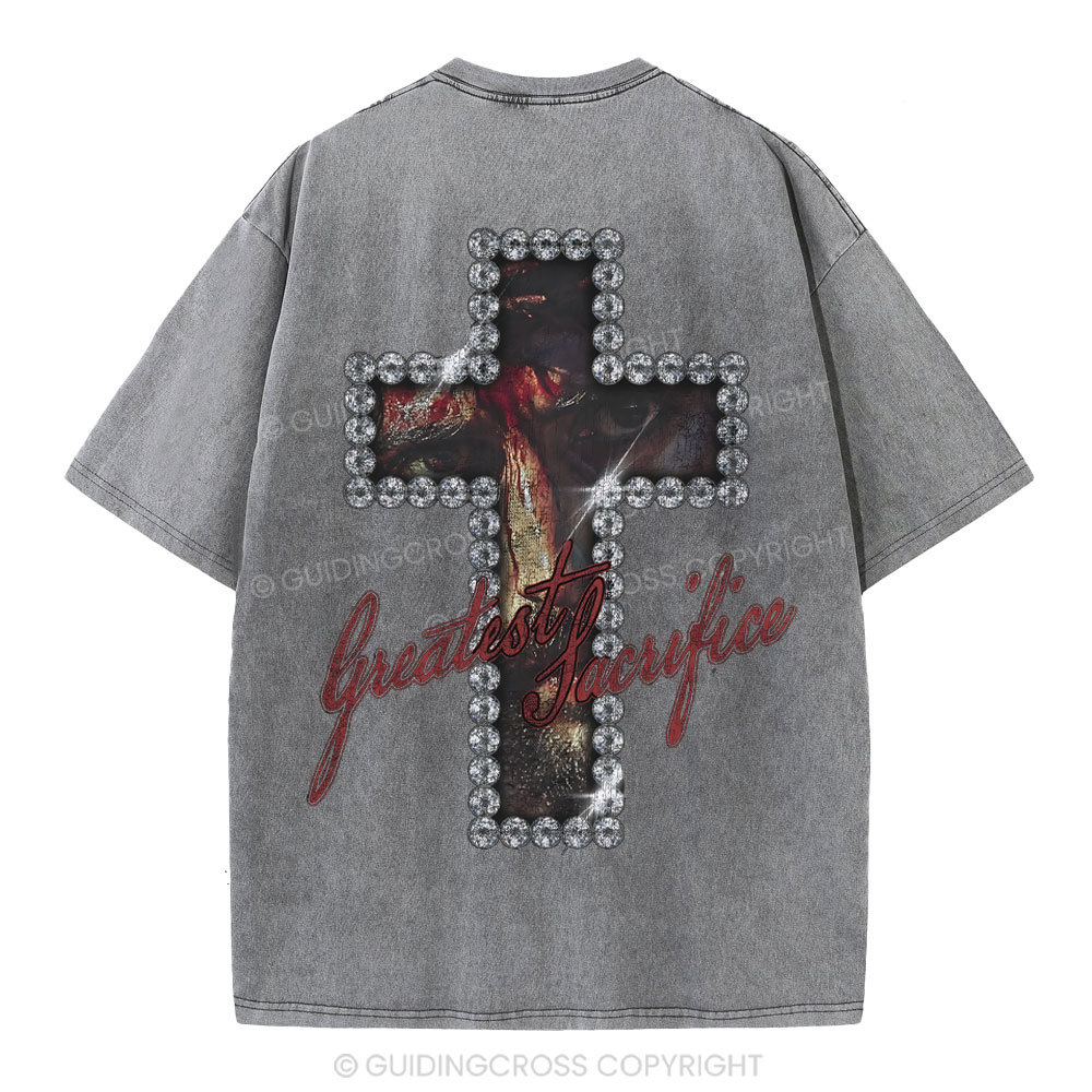 New-Sample Christian Washed T-Shirt Sale - GuidingCross