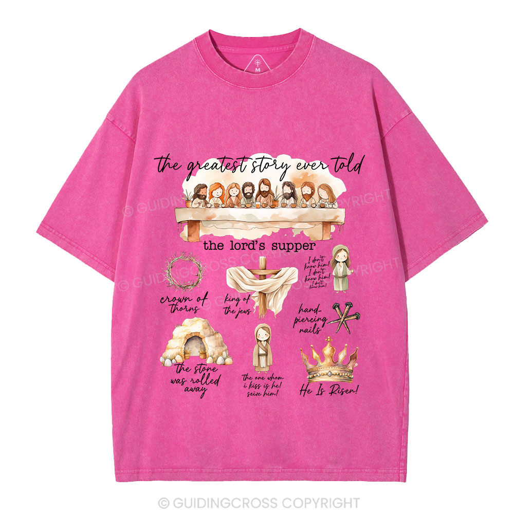 NEW-sample Christian Washed T-Shirt Sale - GuidingCross