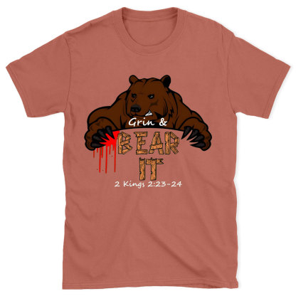 Grin & Bear It Christian T-Shirt