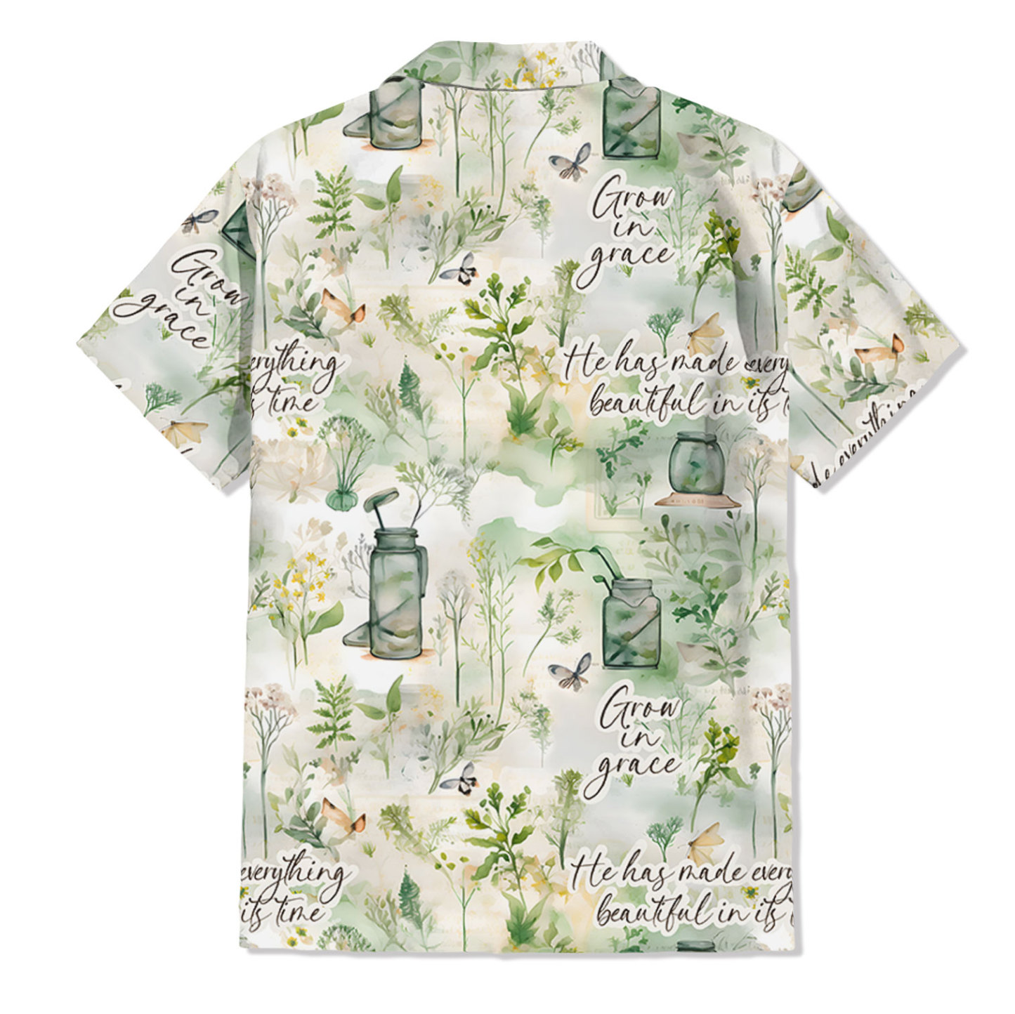 Grow In Grace Christian Hawaiian Shirt