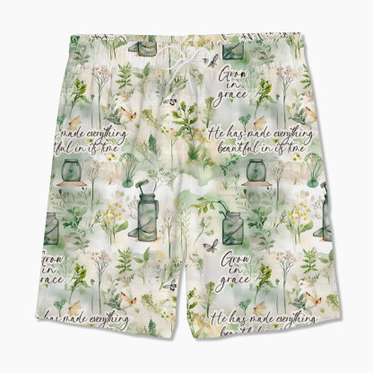 Grow In Grace Christian Hawaiian Shirt