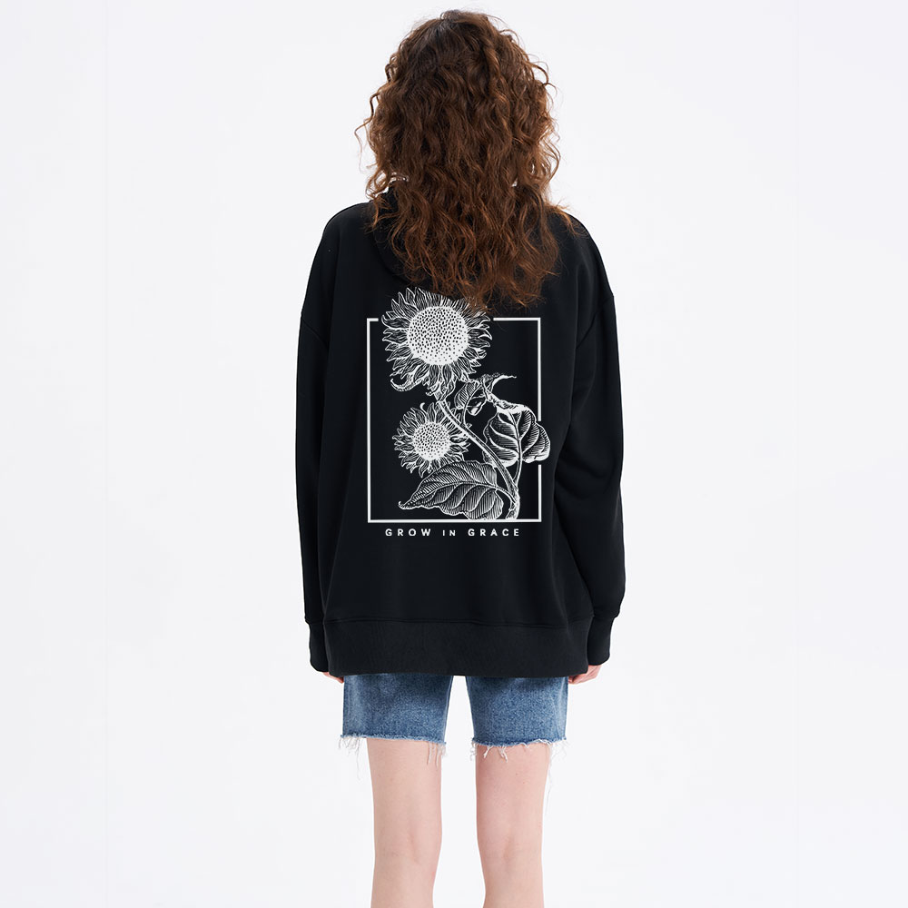 Grow In Grace Classic Christian Hoodie