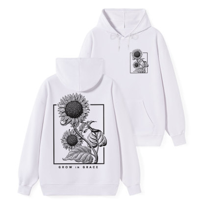 Grow In Grace Classic Christian Hoodie