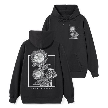 Grow In Grace Classic Christian Hoodie