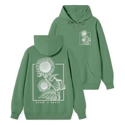 Grow In Grace Classic Christian Hoodie