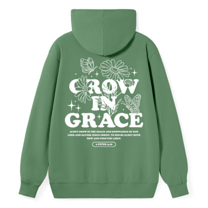 Grow in Grace Classic Christian Hoodie