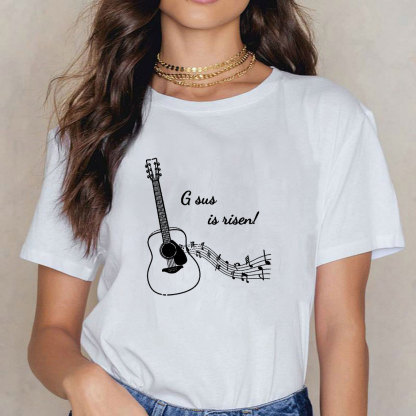 Gsus Is Risen Christian T-Shirt