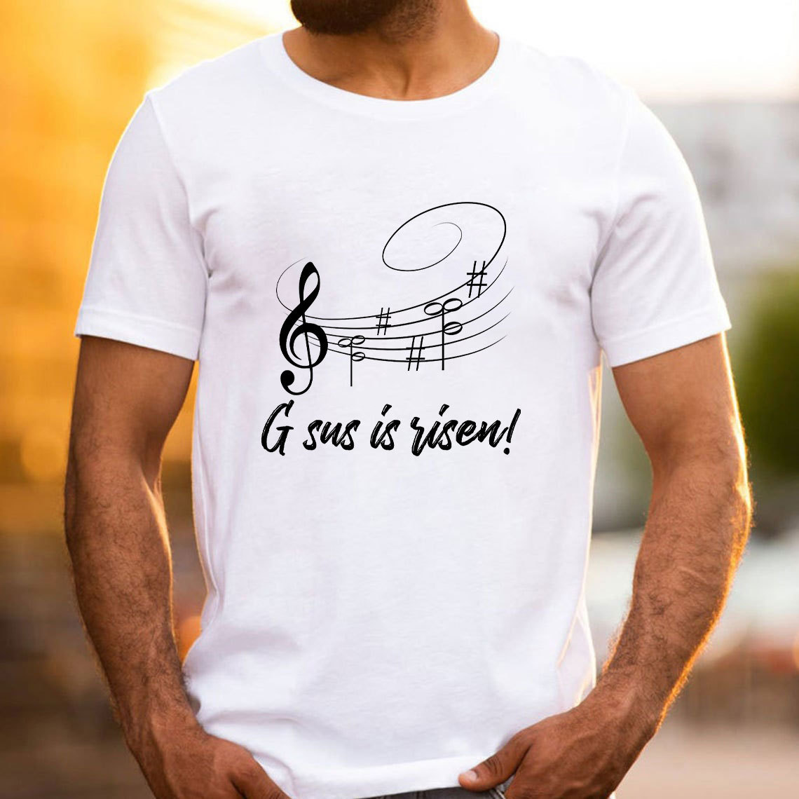 Gsus Is Risen Christian T-Shirt