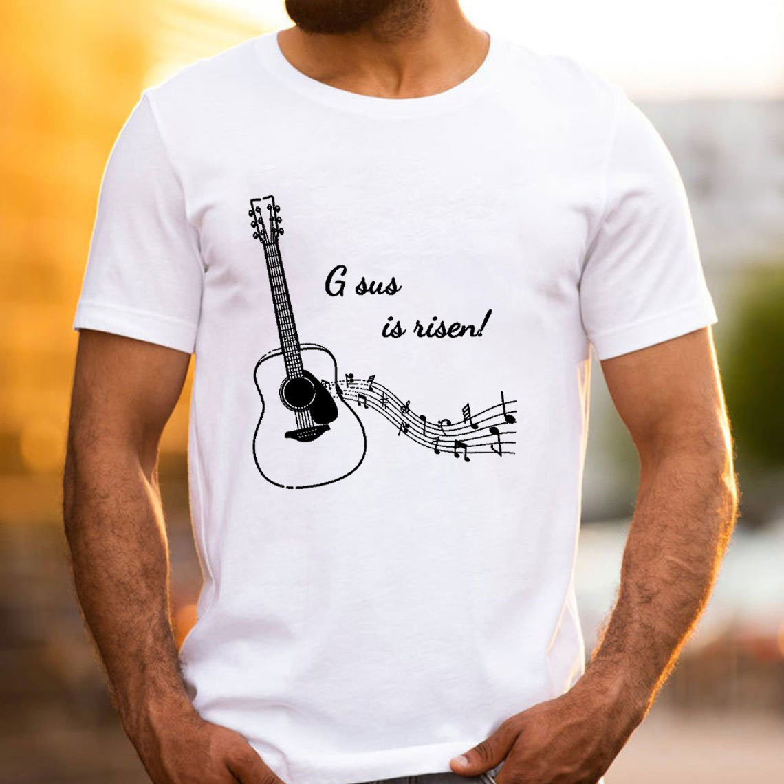 Gsus Is Risen Christian T-Shirt