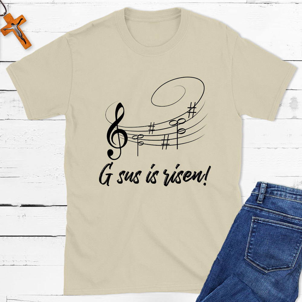 Gsus Is Risen Christian T-Shirt