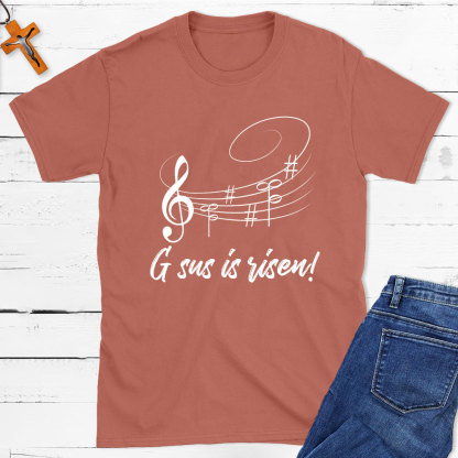 Gsus Is Risen Christian T-Shirt