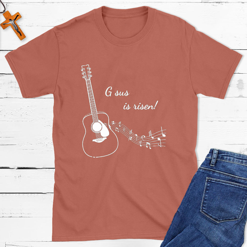 Gsus Is Risen Christian T-Shirt
