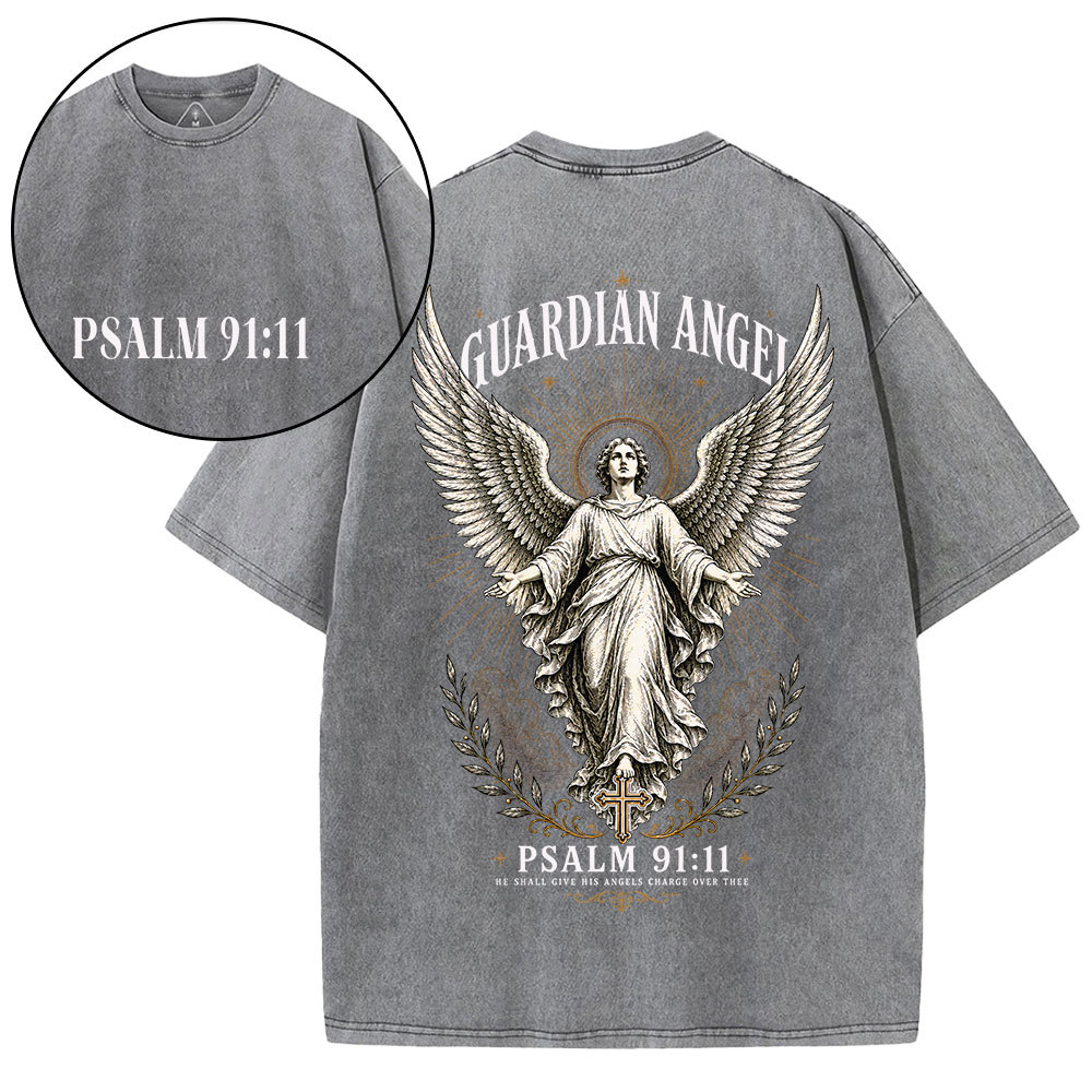 New-Sample Christian Washed T-Shirt双面原件31.95 Sale - GuidingCross