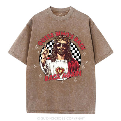 Guess Who's Back Christian Washed T-Shirt