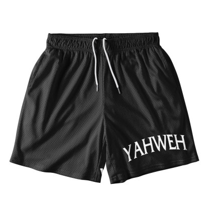 YAHWEH Christian Mesh Shorts