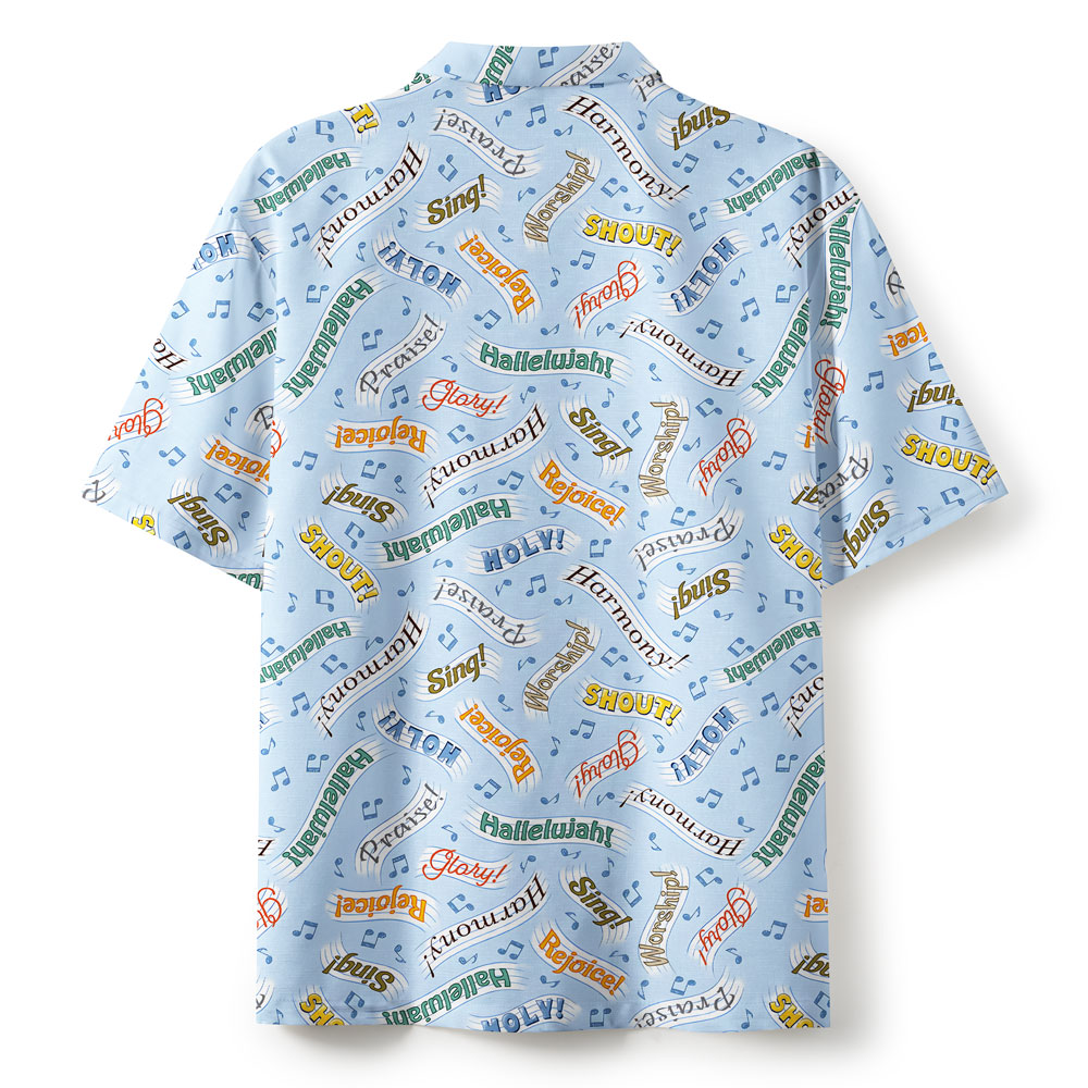 Hallelujah Christian Hawaiian Shirt 