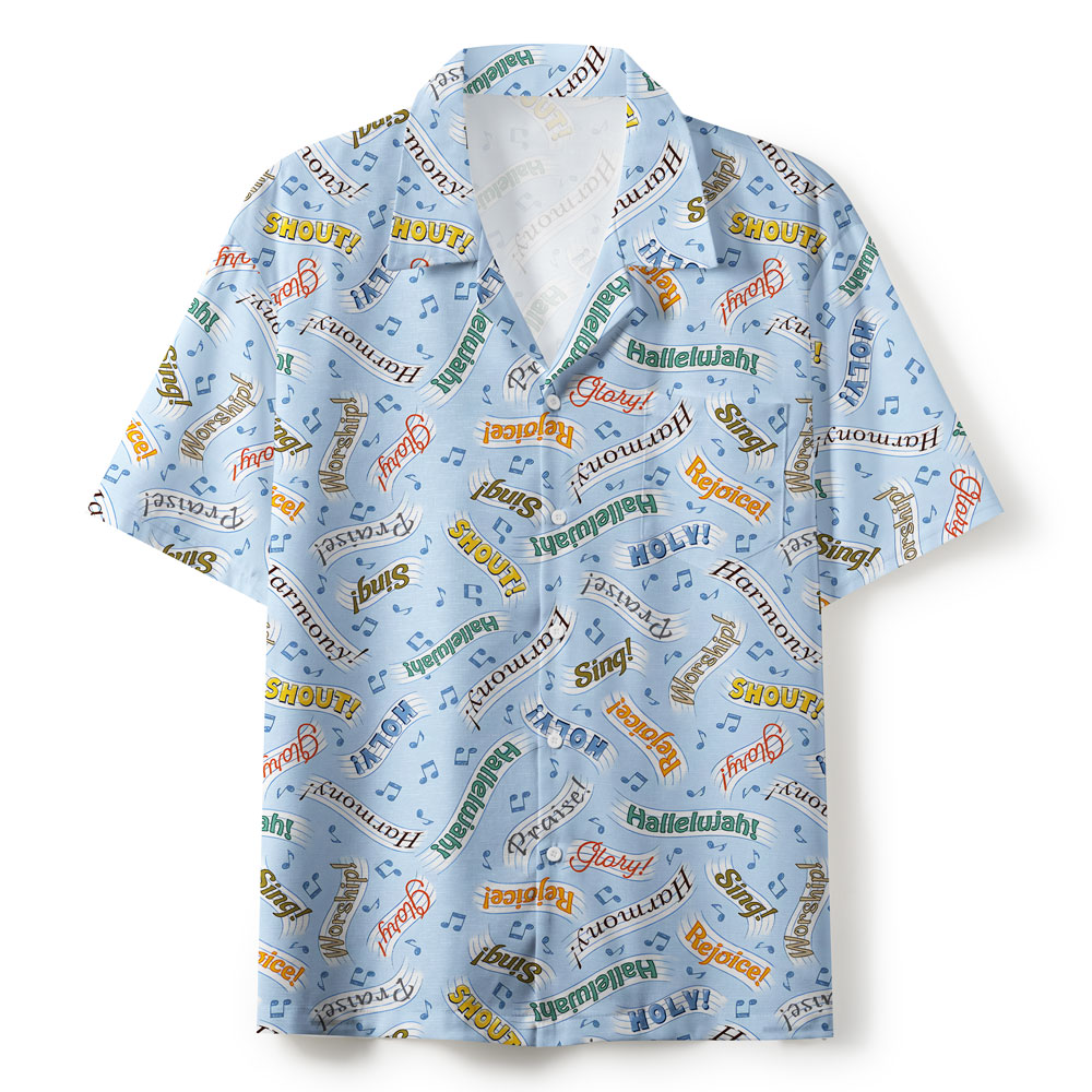Hallelujah Christian Hawaiian Shirt 