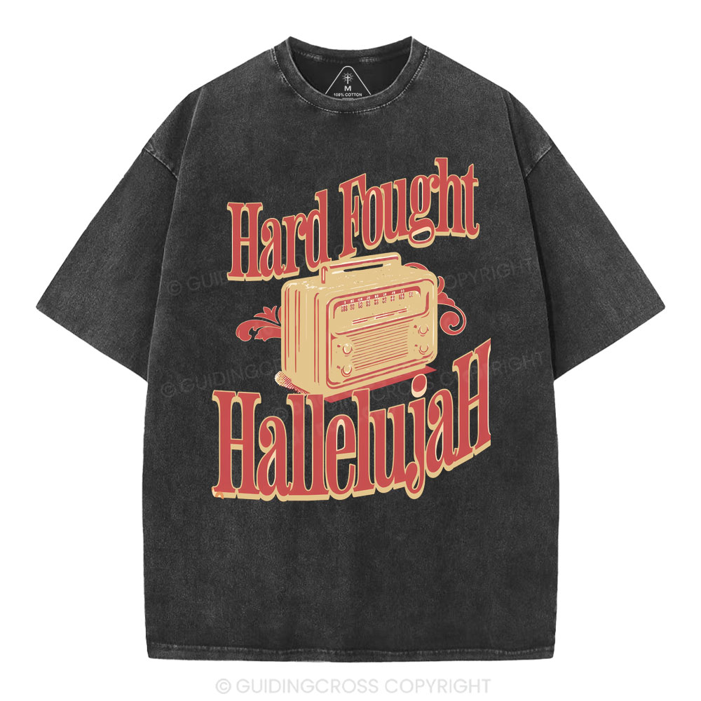 Hallelujah Christian Washed T-Shirt