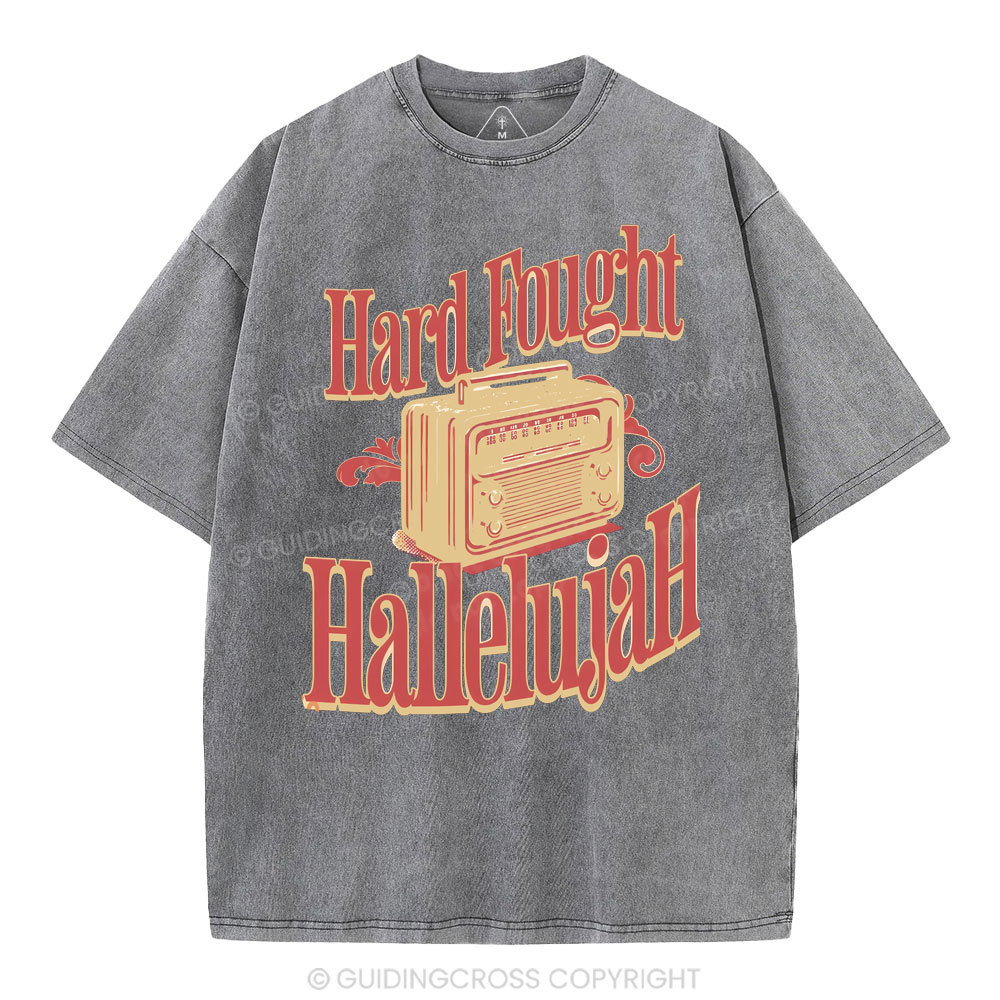 Hallelujah Christian Washed T-Shirt