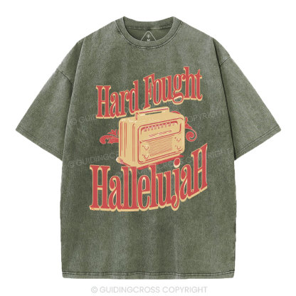 Hallelujah Christian Washed T-Shirt