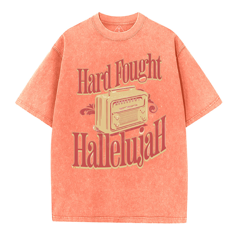 Hallelujah Christian Washed T-Shirt