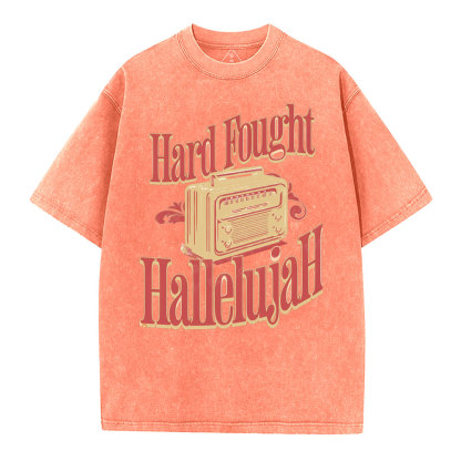 Hallelujah Christian Washed T-Shirt
