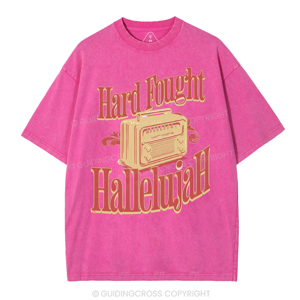 Hallelujah Christian Washed T-Shirt