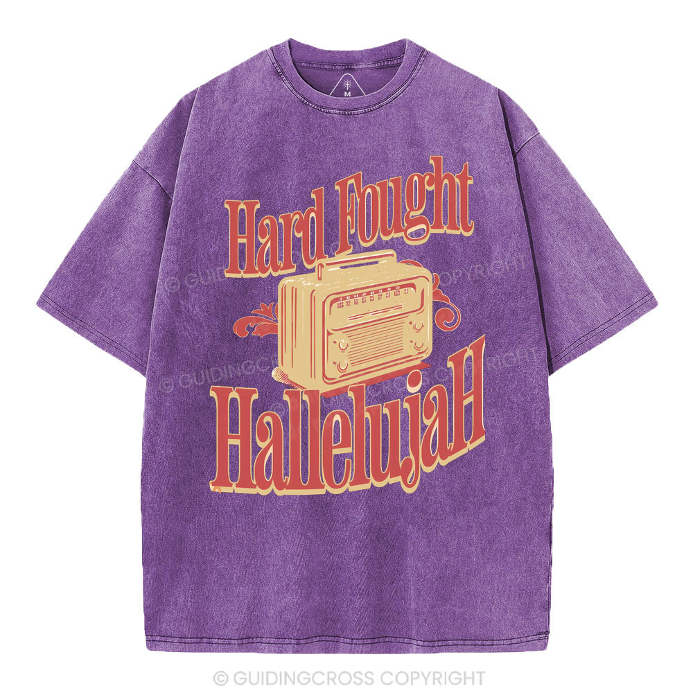 Hallelujah Christian Washed T-Shirt