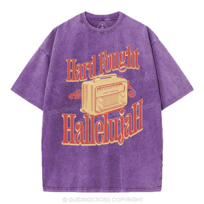Hallelujah Christian Washed T-Shirt