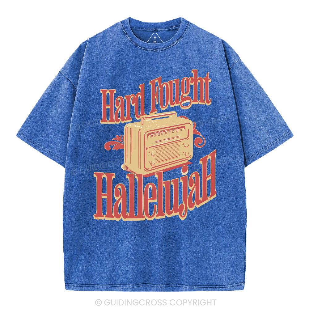 Hallelujah Christian Washed T-Shirt