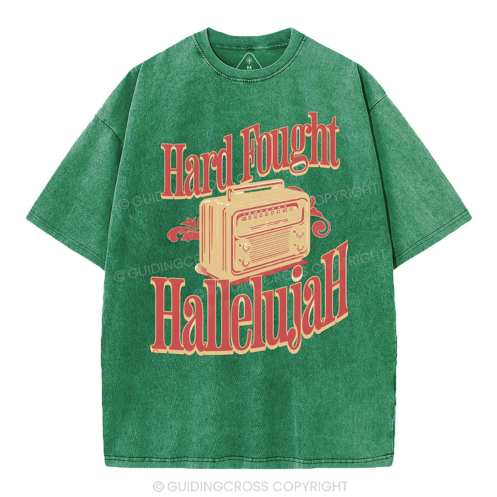 Hallelujah Christian Washed T-Shirt