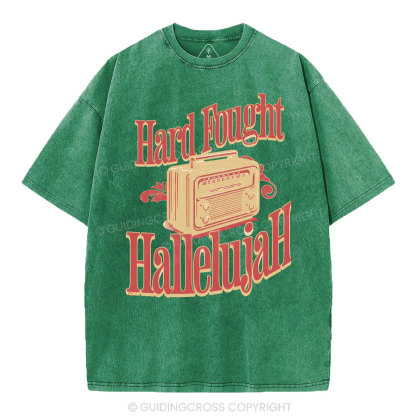 Hallelujah Christian Washed T-Shirt