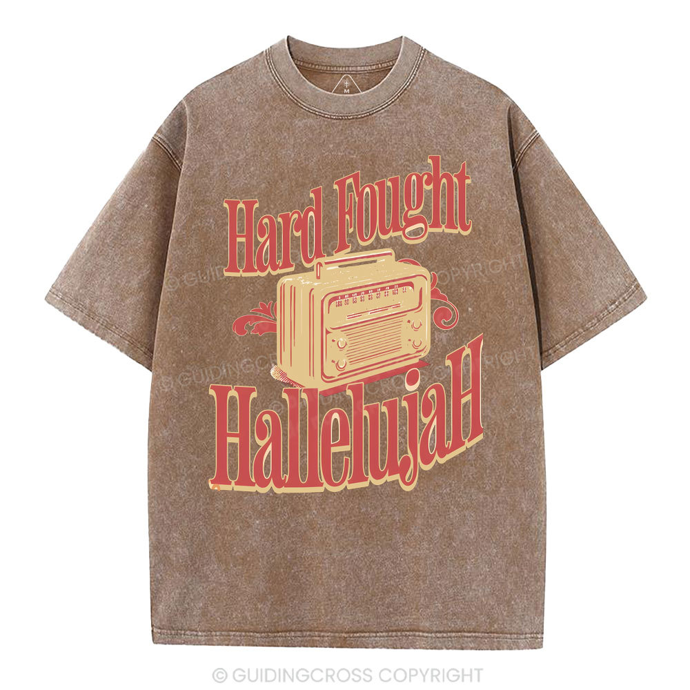 Hallelujah Christian Washed T-Shirt