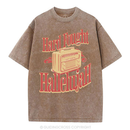 Hallelujah Christian Washed T-Shirt