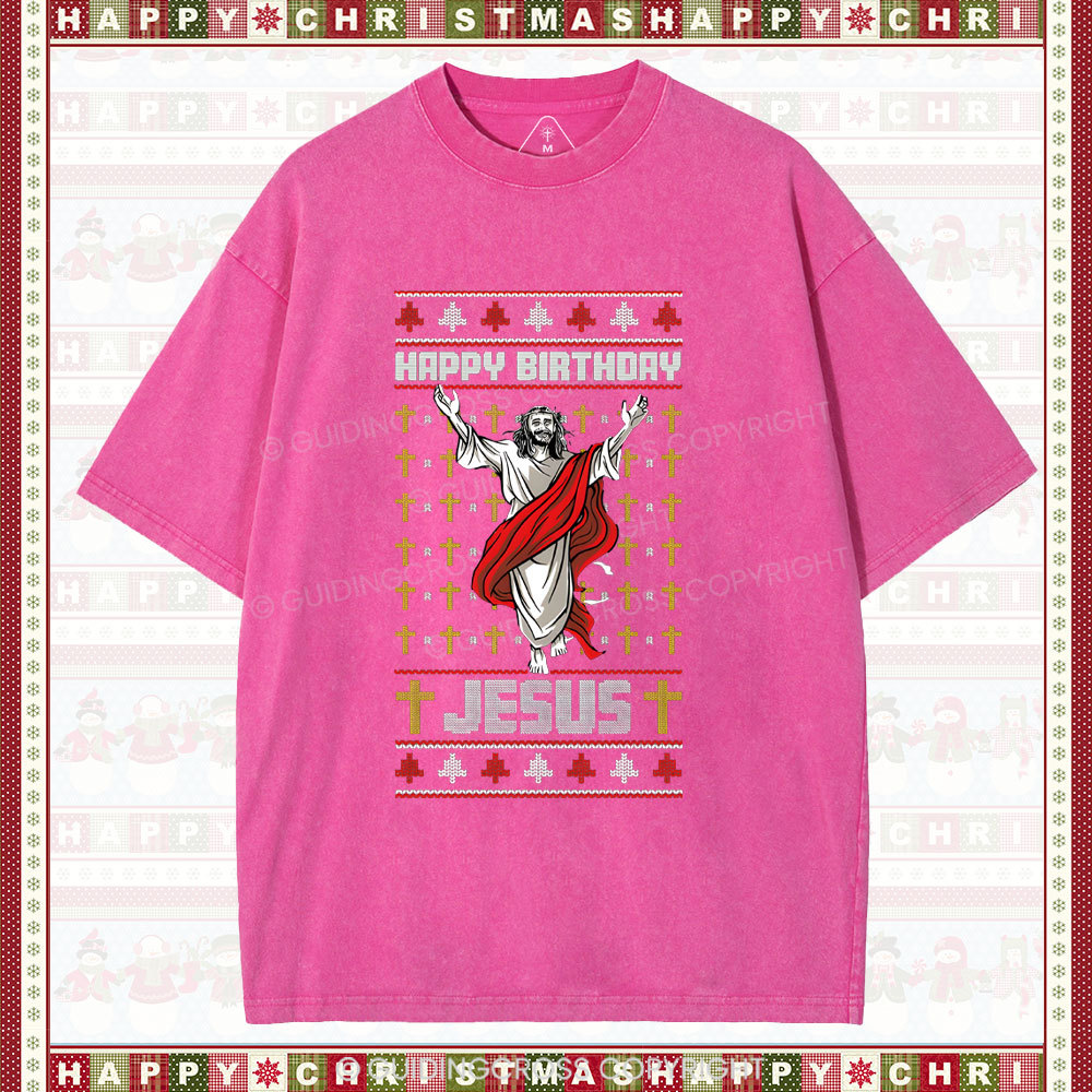 Sample Washed T-Shirt Sale - GuidingCross