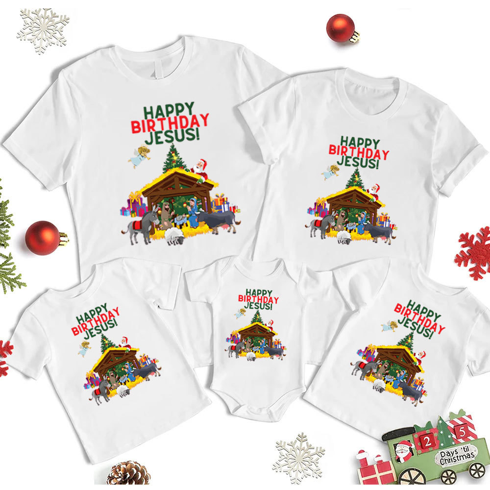 A Thrill Of Hope The Weary World Rejoice Christmas Family Matching Shirts Sale - GuidingCross