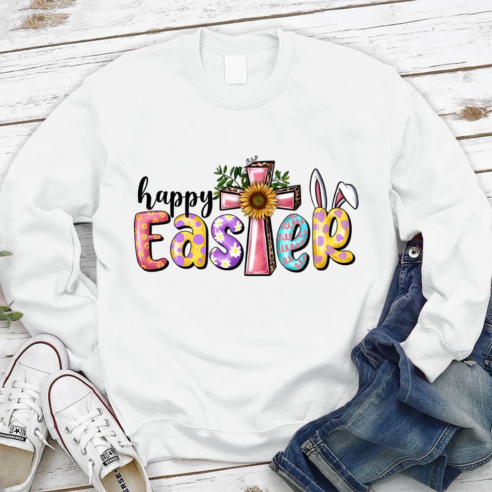 Happy Easter Christian Sweatshirt