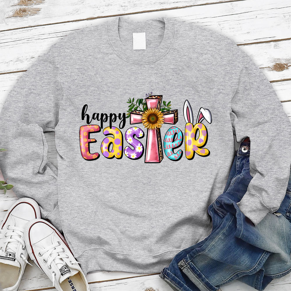 Happy Easter Christian Sweatshirt