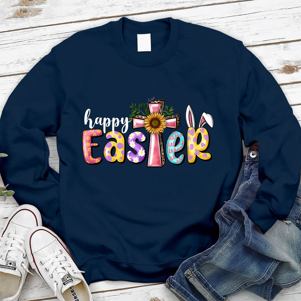 Happy Easter Christian Sweatshirt