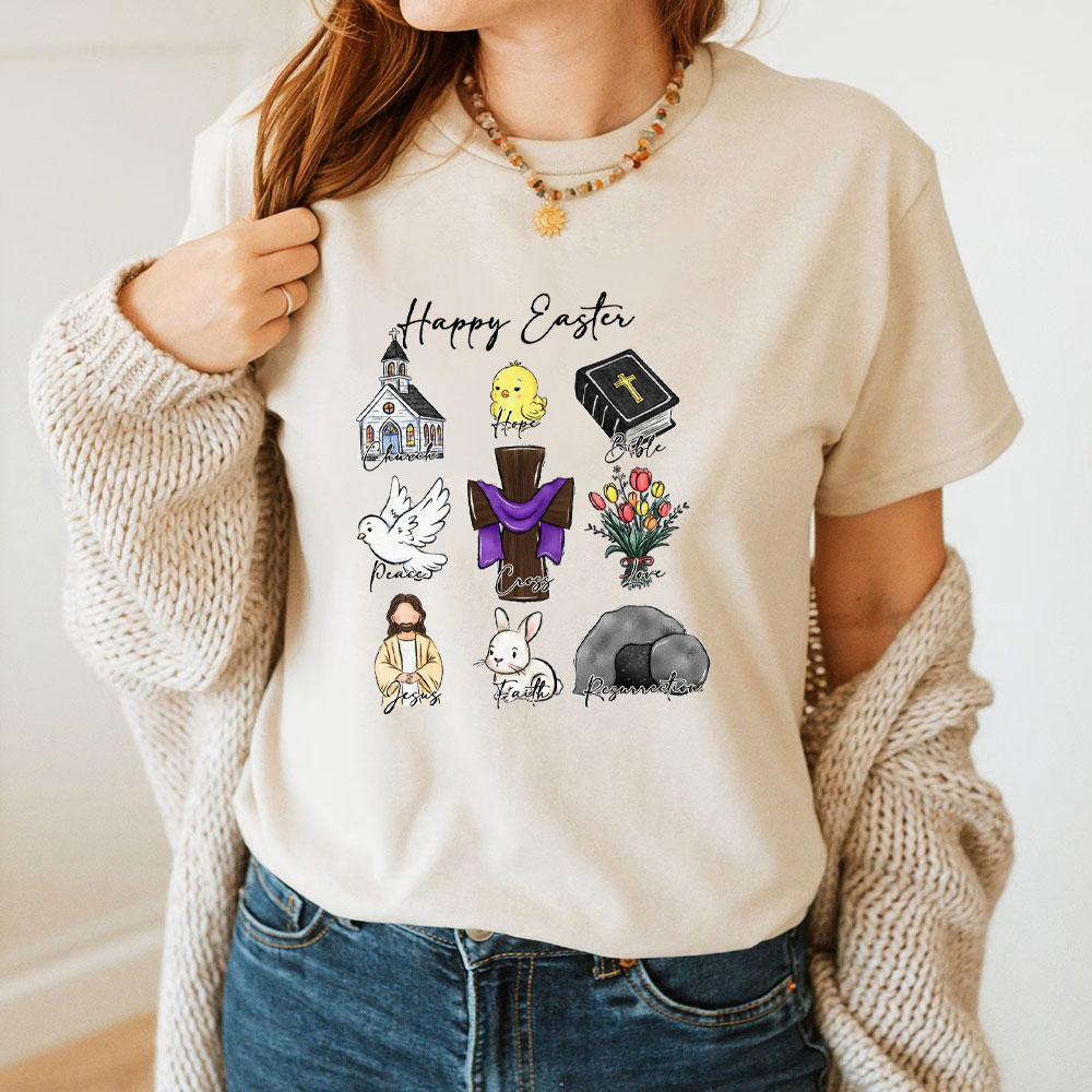 Happy Easter Christian T-Shirt